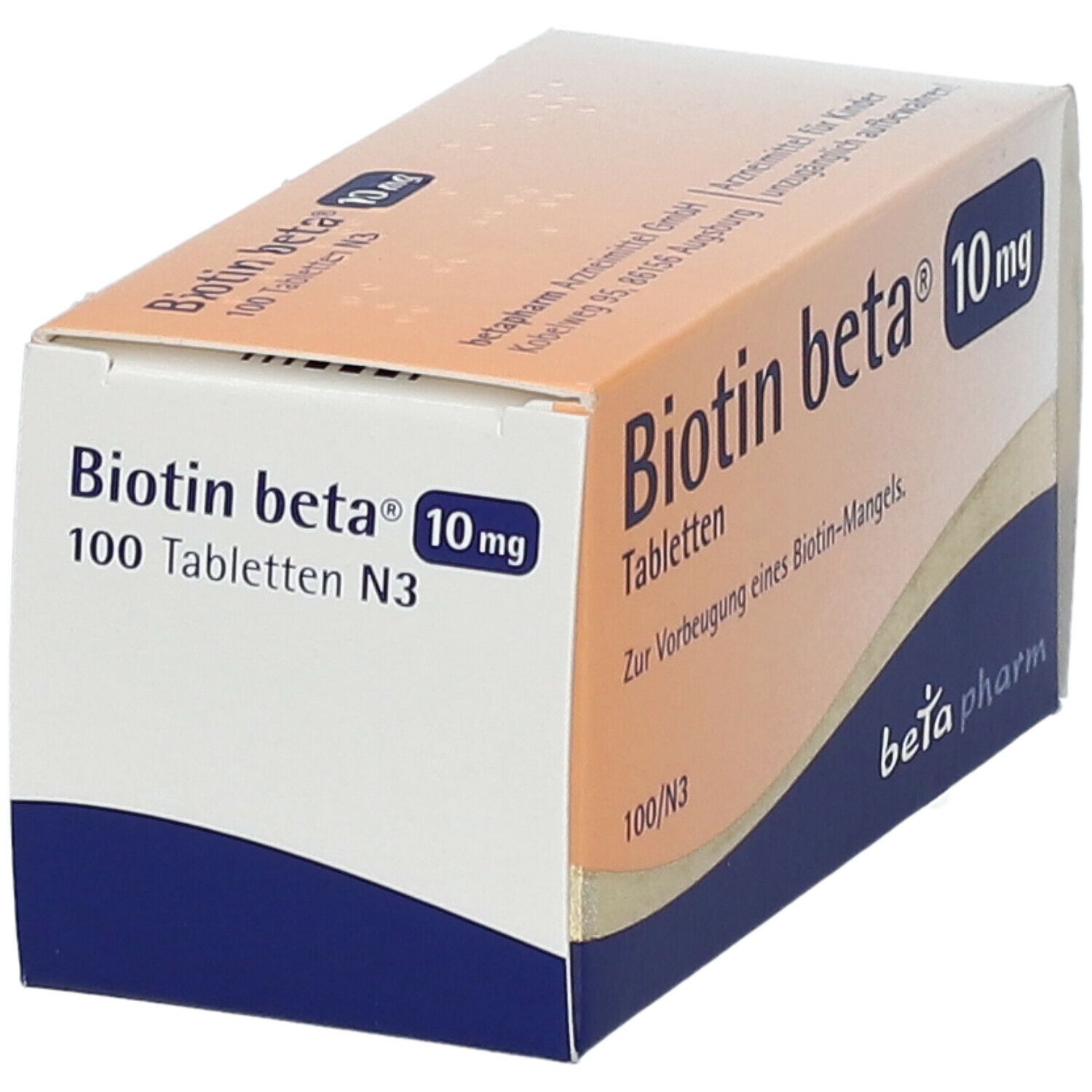 Biotin beta 10 mg Tabletten