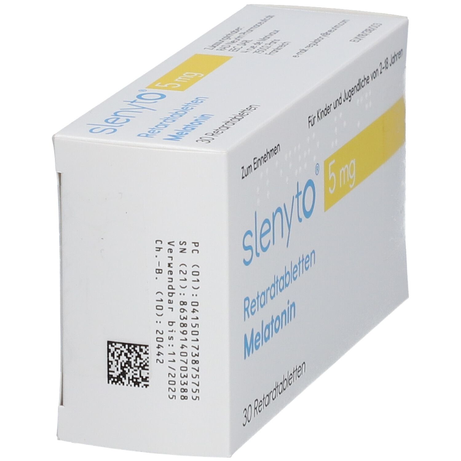 Slenyto 5 mg Retardtabletten 30 St Retard-Tabletten