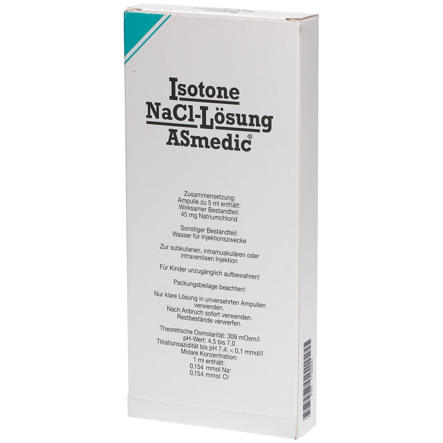 Isotone NaCl-Lösung ASmedic
