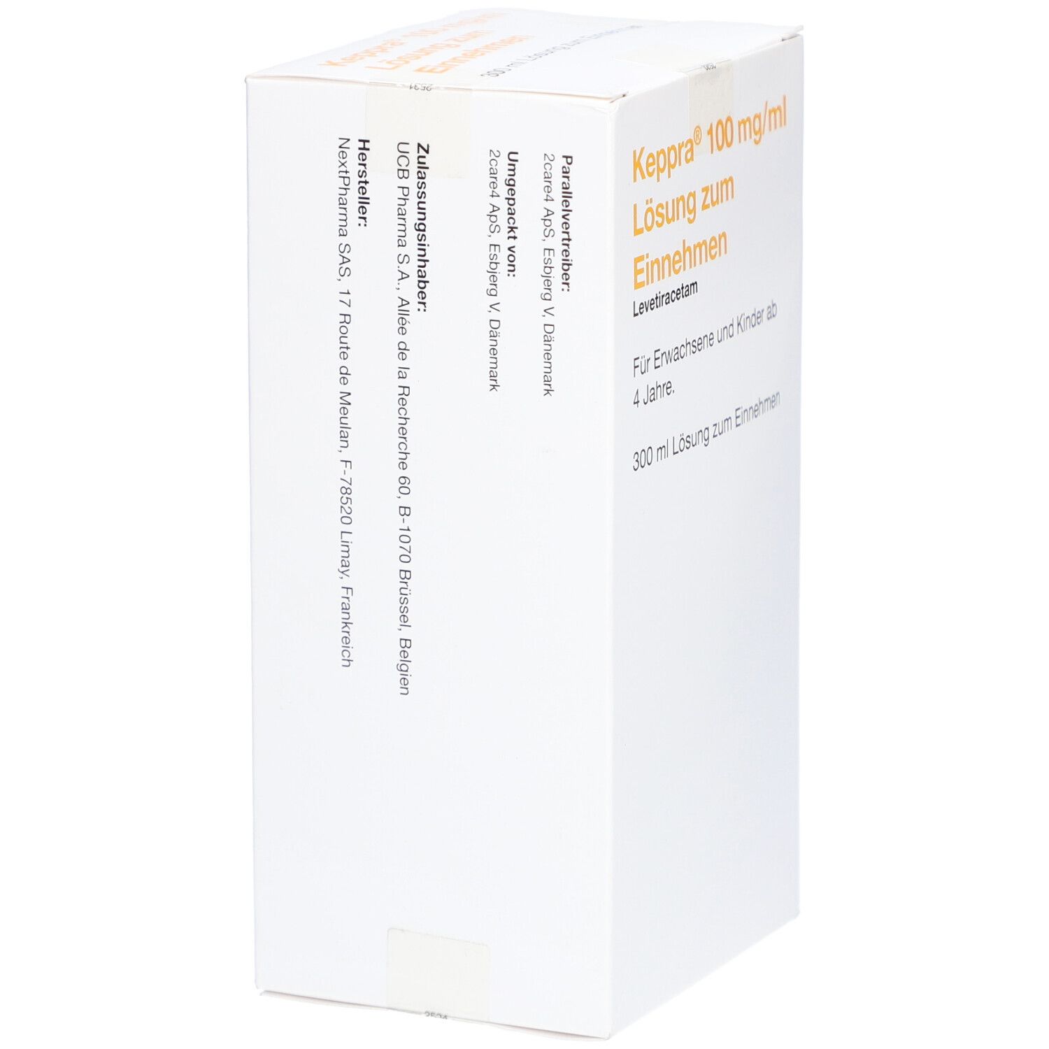 KEPPRA 100 mg/ml Lsg.z.Einnehmen 10ml Dos.Pipette