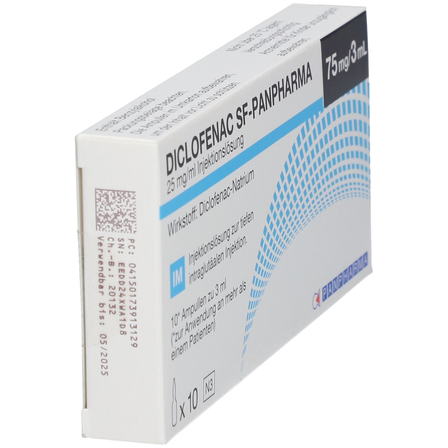 Diclofenac Sf-Panpharma Injektionslösung 10x3 ml