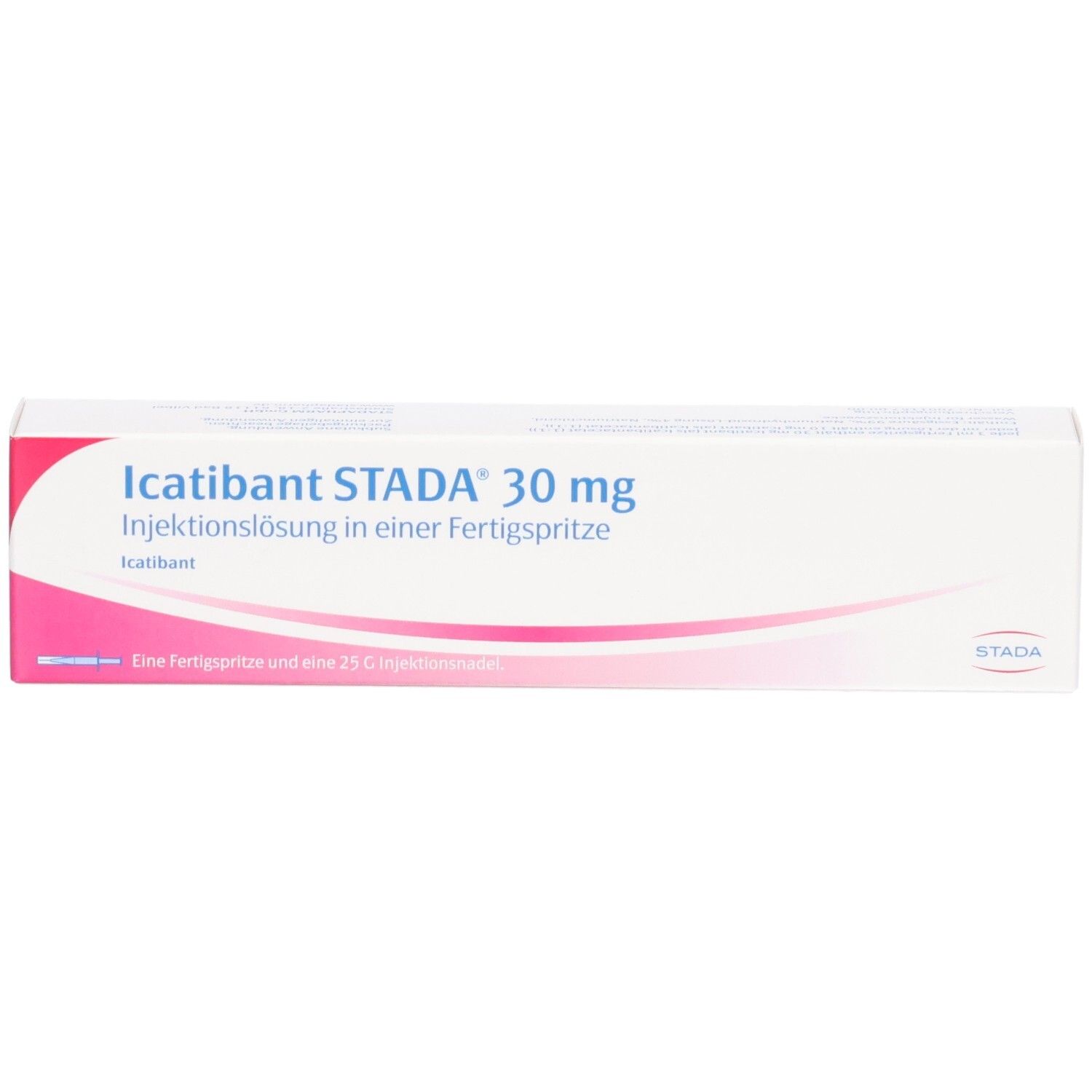 Packung Dabigatranetexilat STADA 75 mg Hartkapseln, 10 Stück, leicht schräg.