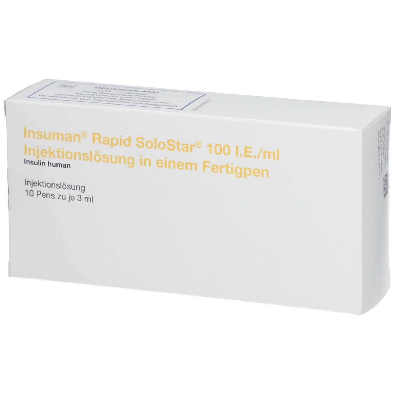 Insuman Rapid 100 I.E./ml SoloStar