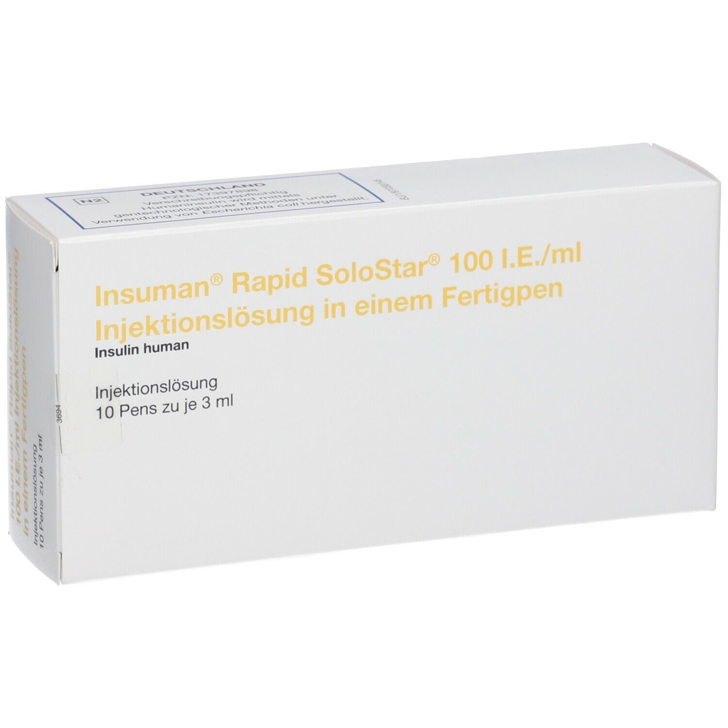 Insuman Rapid 100 I.E./ml SoloStar
