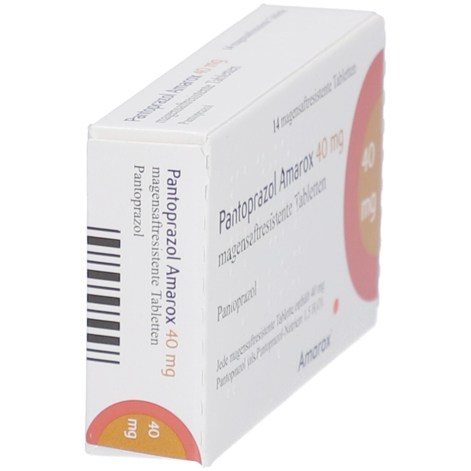 PANTOPRAZOL Amarox 40 mg magensaftres.Tabletten