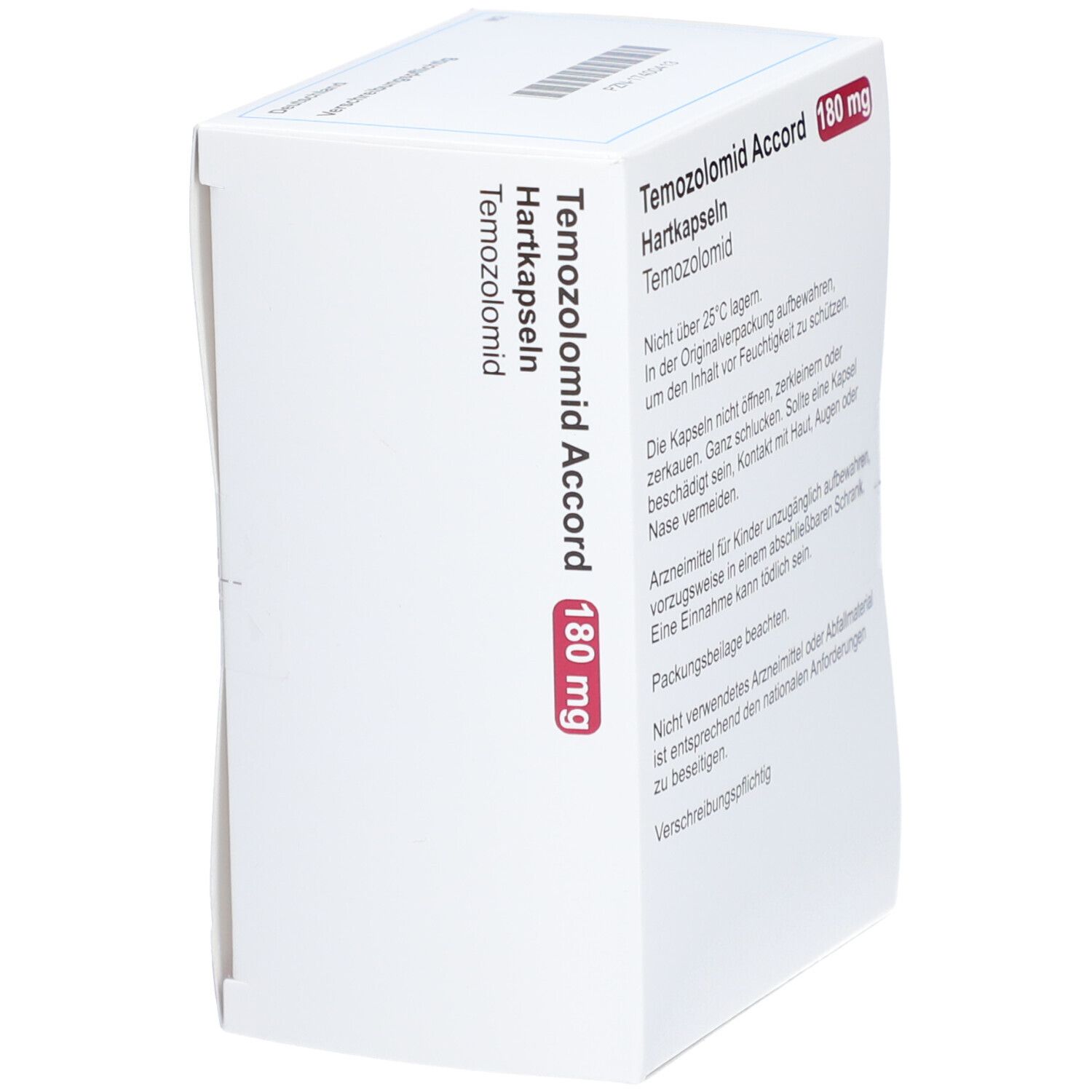 TEMOZOLOMID Accord 180 mg Hartkapseln Sachets