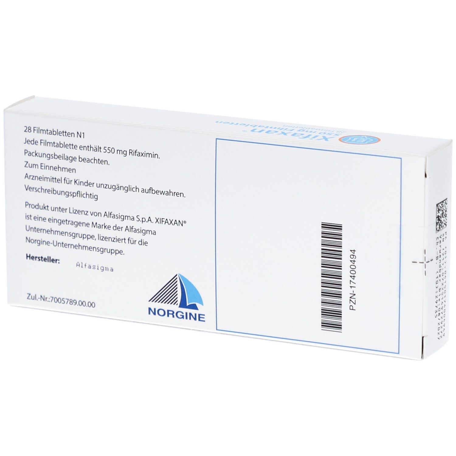 XIFAXAN 550 mg Filmtabletten