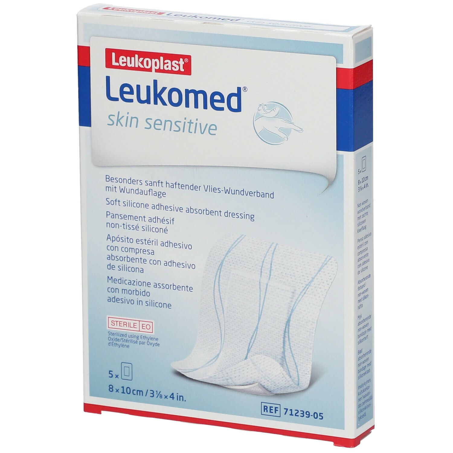 Leukomed skin sensitive 8x10 cm