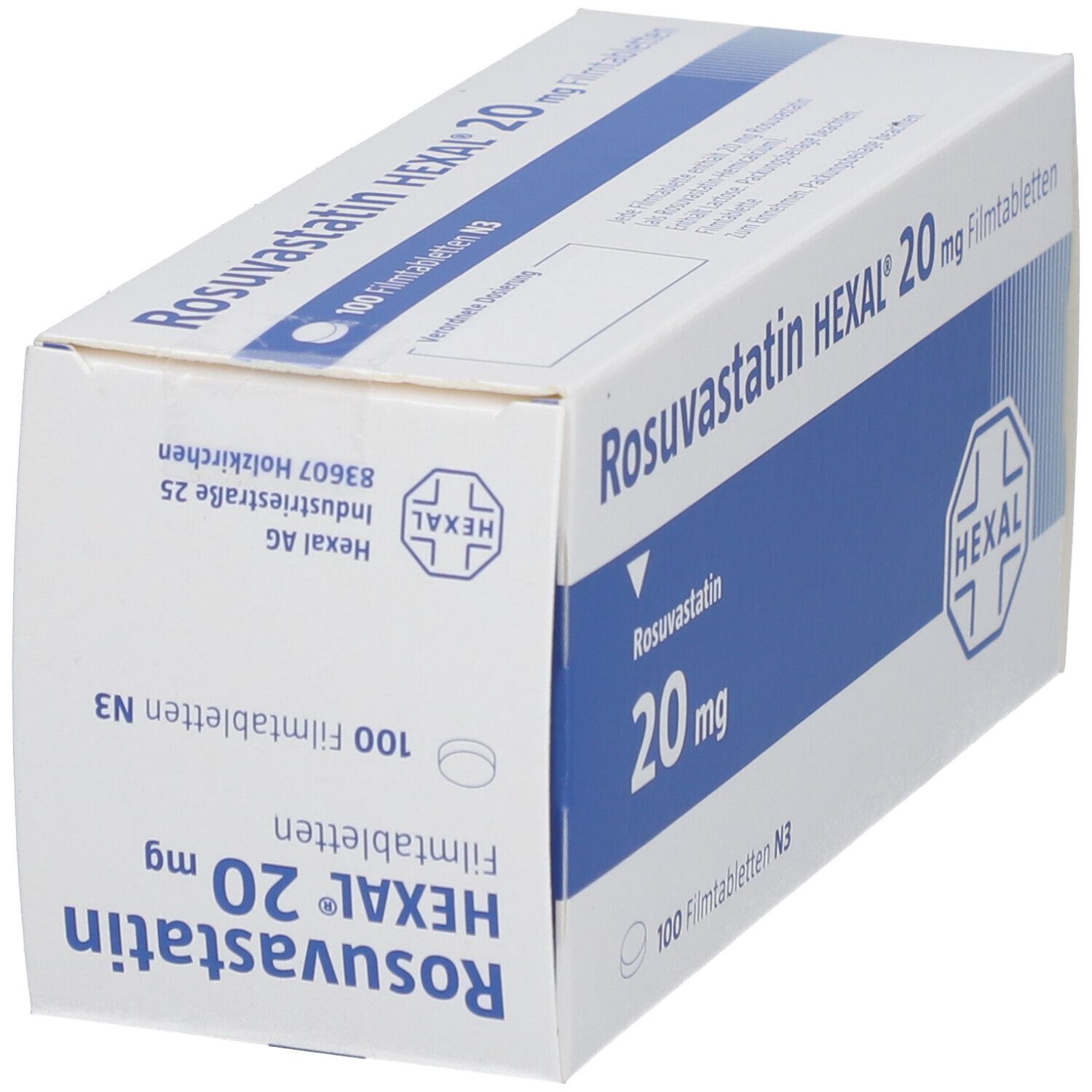 ROSUVASTATIN HEXAL 20 mg Filmtabletten