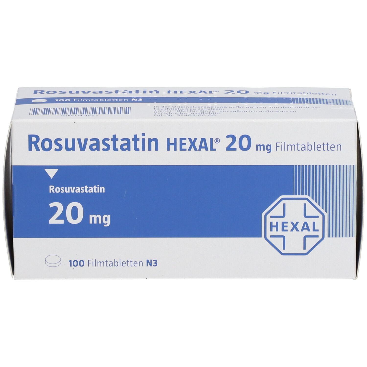 ROSUVASTATIN HEXAL 20 mg Filmtabletten