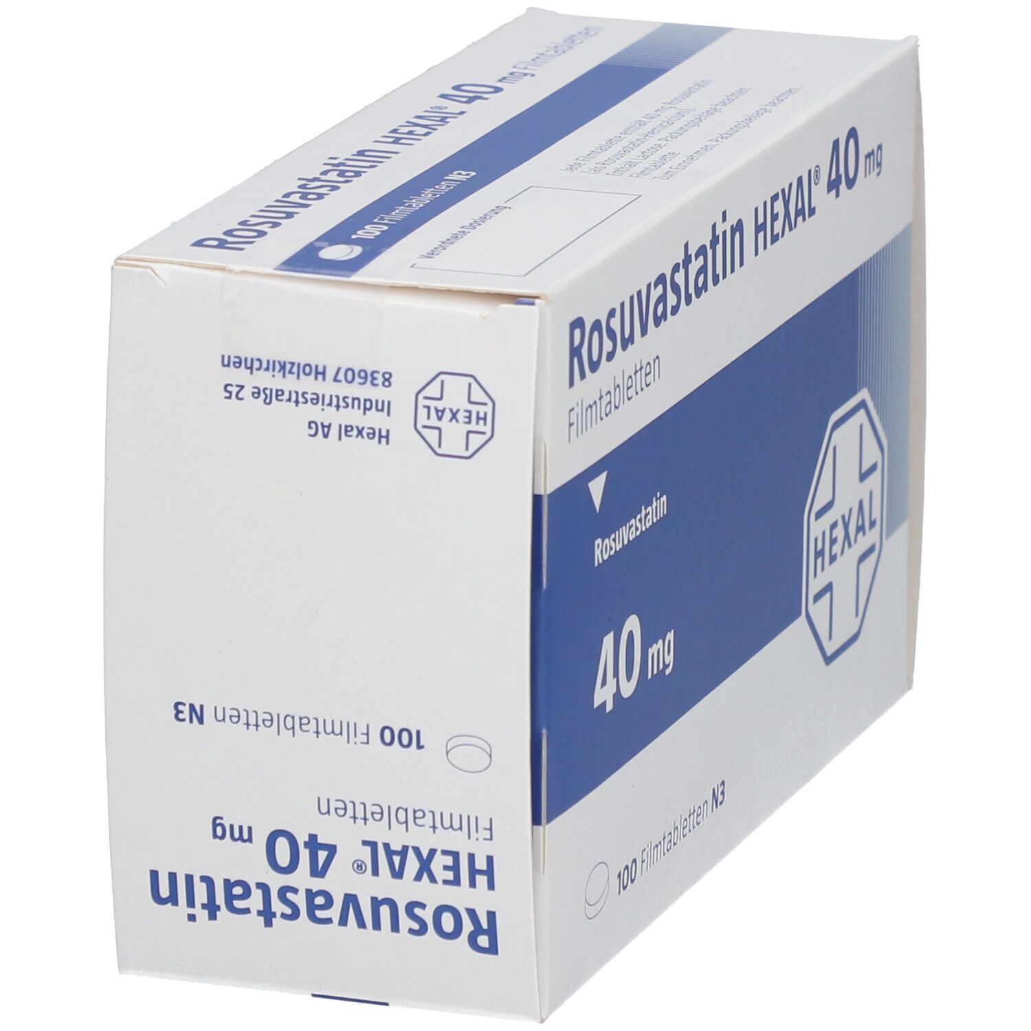 Rosuvastatin Hexal 40 mg Filmtabletten 100 St