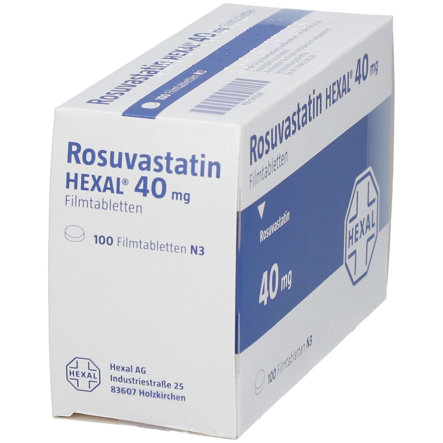 ROSUVASTATIN HEXAL 40 mg Filmtabletten