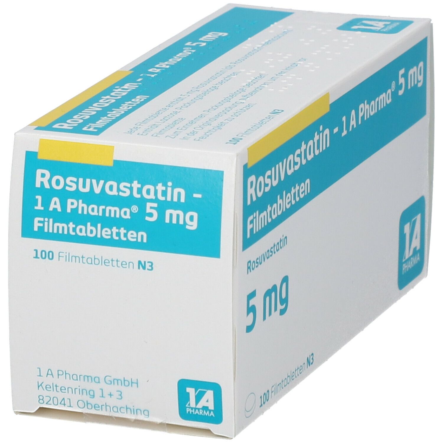 Rosuvastatin-1A Pharma 5 mg Filmtabletten 100 St