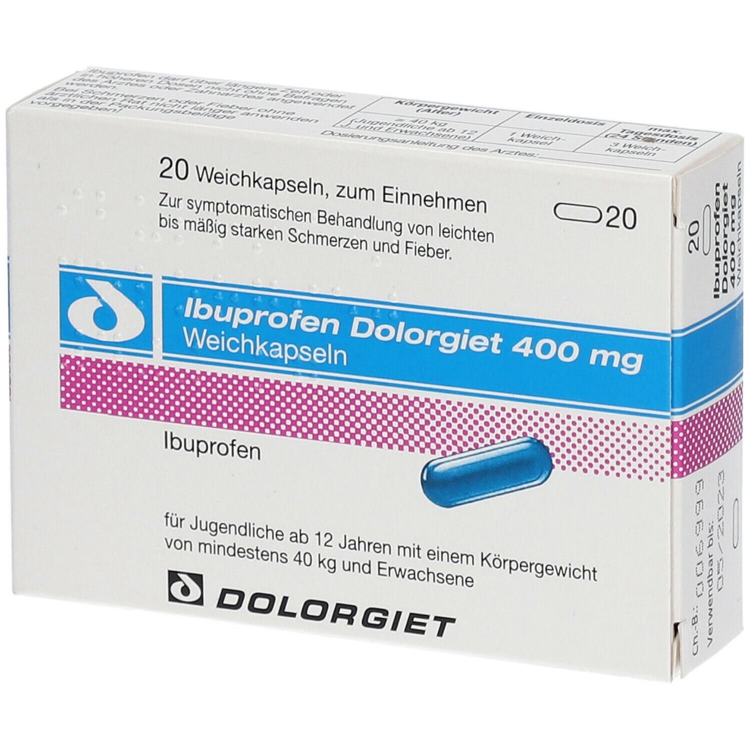 Ibuprofen Dolorgiet 400 mg