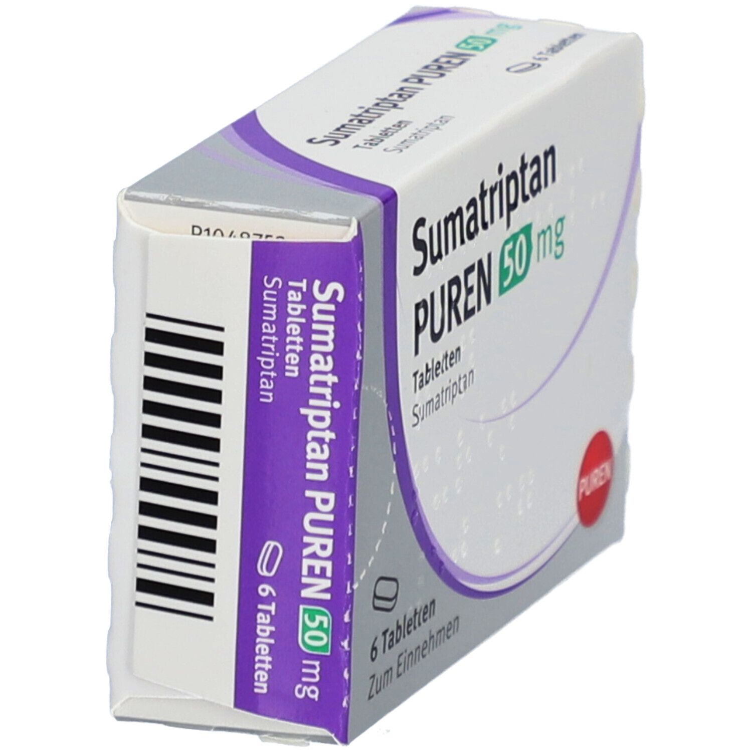 Sumatriptan Puren 50 mg Tabletten 6 St