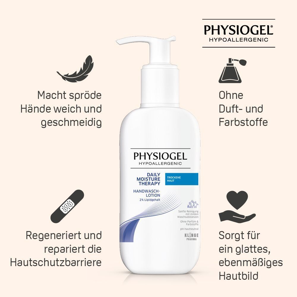 PHYSIOGEL® Daily Moisture Therapy Handwaschlotion 400ml  - normale bis trockene Haut
