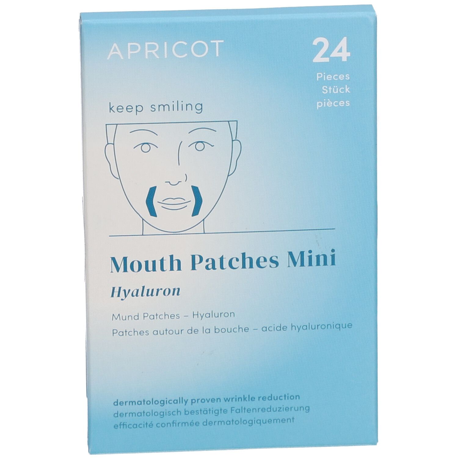 APRICOT Mouth Patches Mini Hyaluron
