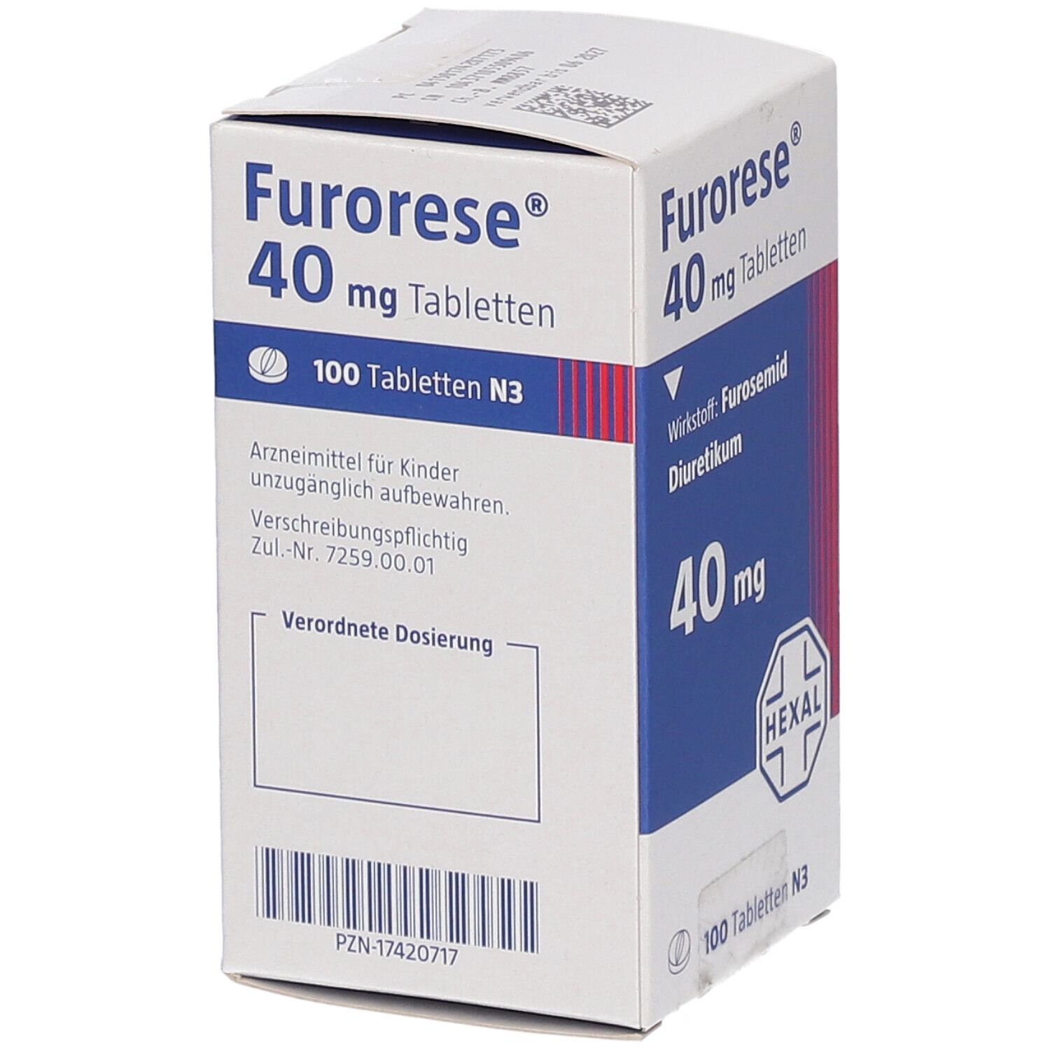 Furorese 40 mg Tabletten Dose 100 St