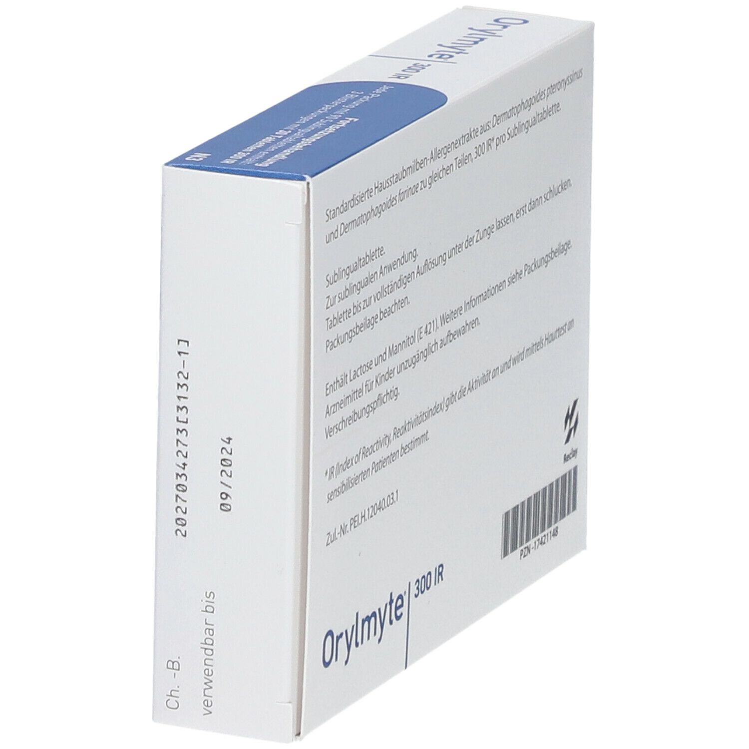 ORYLMYTE 300 IR Fortsetzungsbehandl.Sublingualtab.
