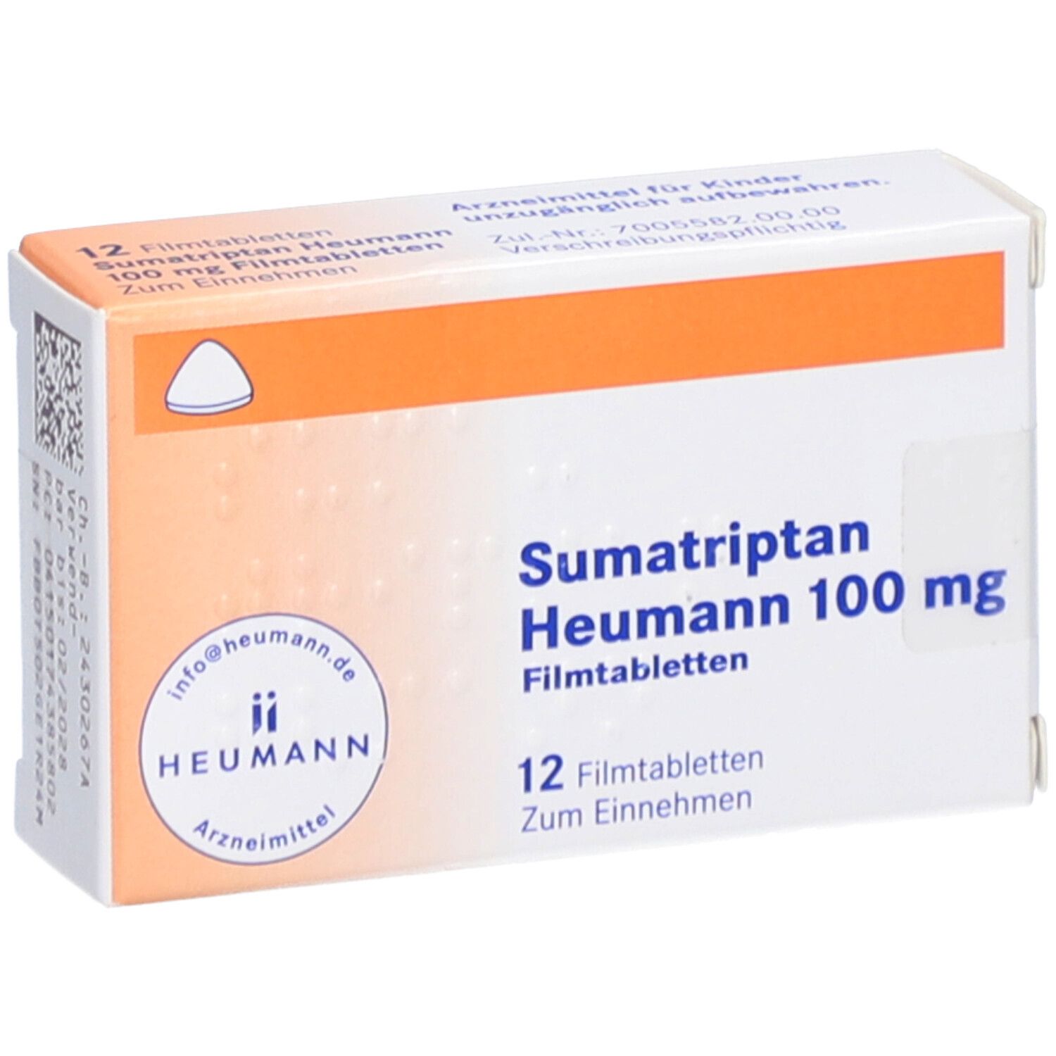 SUMATRIPTAN Heumann 100 mg Filmtabletten