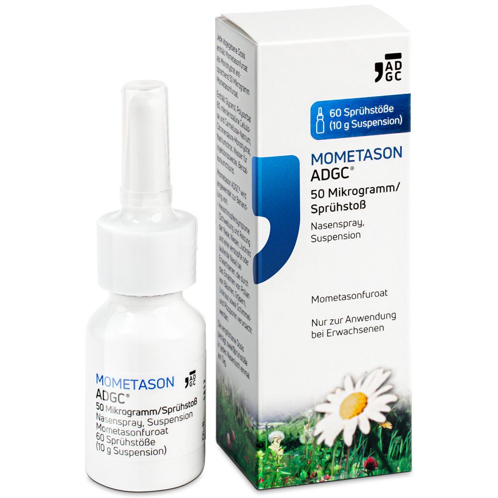 MOMETASON ADGC® Allergie-Nasenspray stark bei Heuschnupfen und antientzündlich