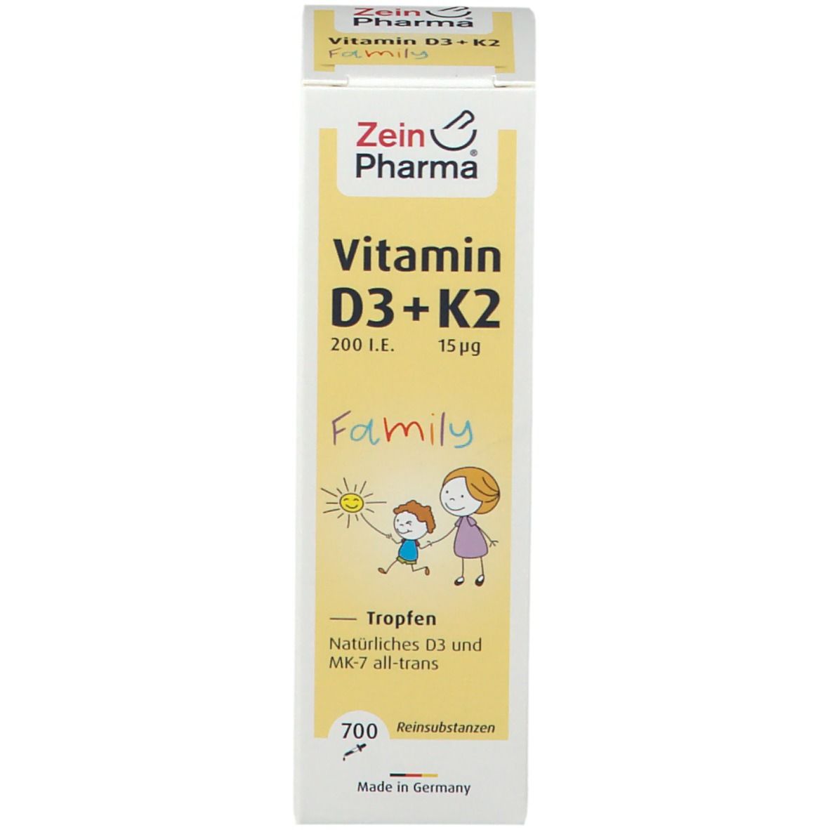 ZeinPharma® Vitamin D3+K2 Family 20 ml shopapotheke.at