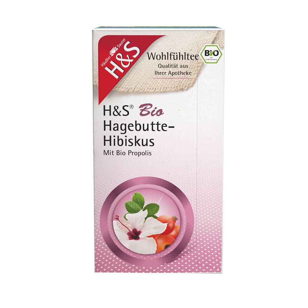 H&S Bio Hagebutte-Hibiskus Filterbeutel