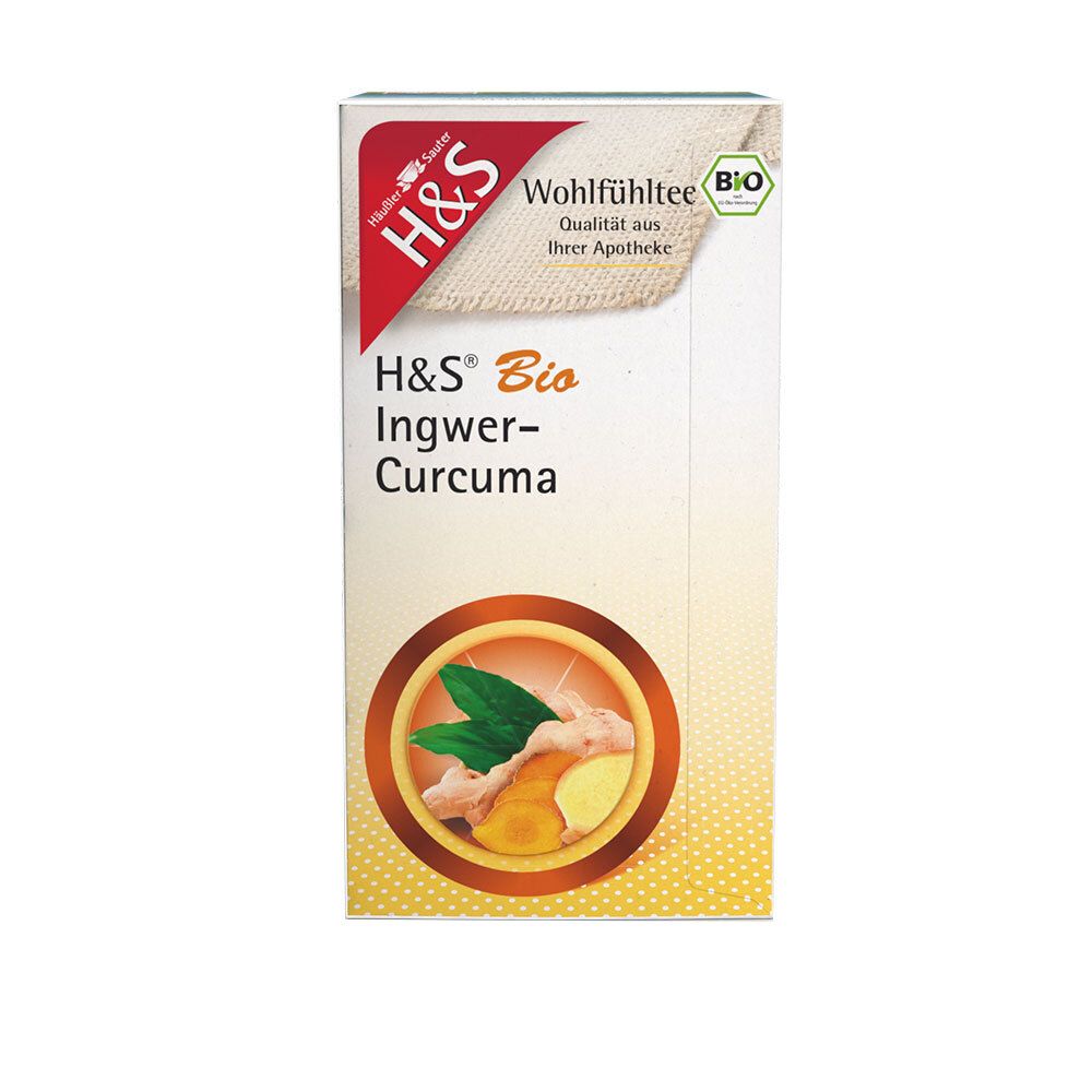 H&S Bio Ingwer-Curcuma Filterbeutel