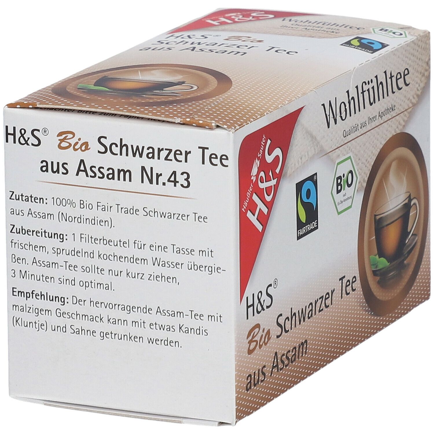 H&S Schwarzer Tee aus Assam