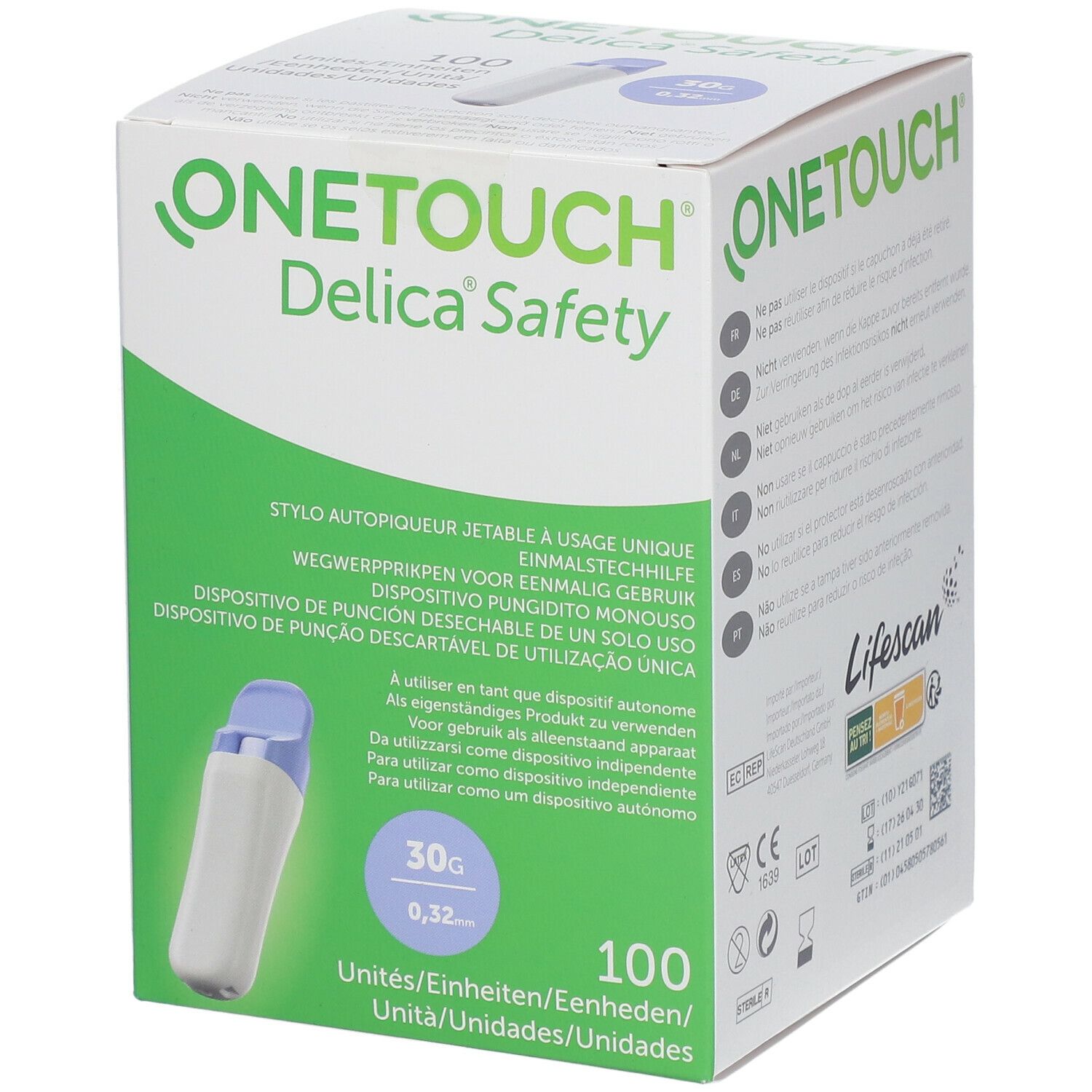 ONETOUCH® Delica® Safety Einmalstechhilfe 30 g