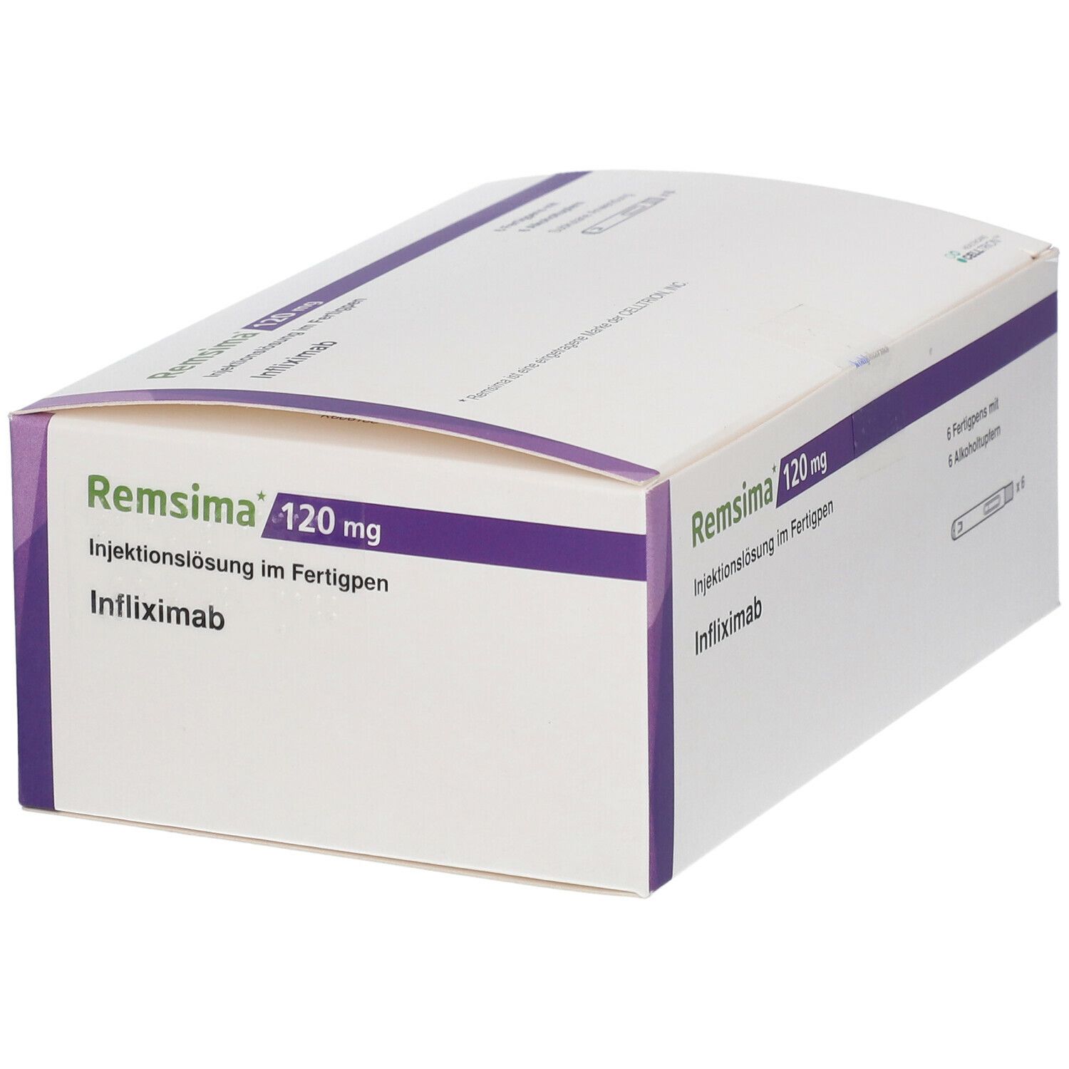 Remsima 120 mg Injektionslösung im Fertigpen 6 St