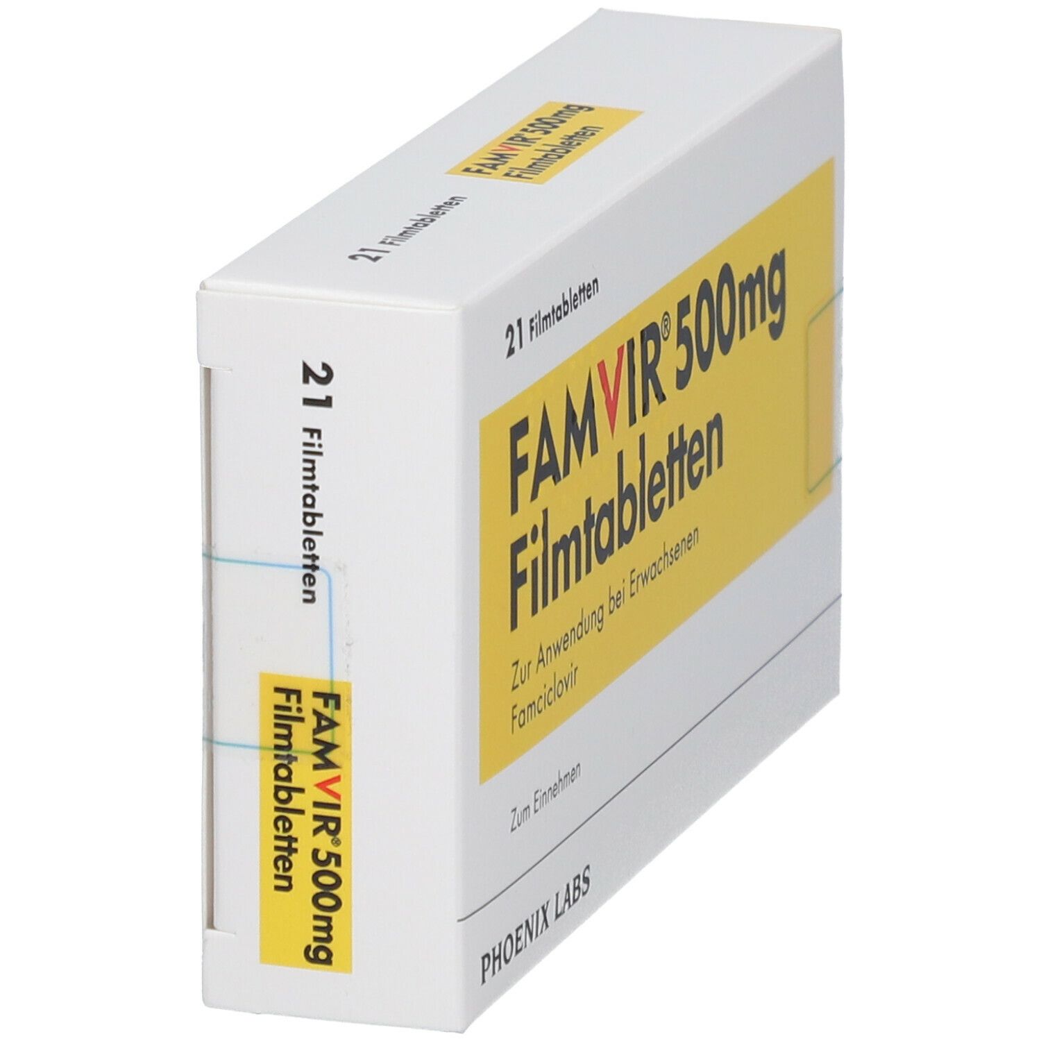 Famvir 500 mg Filmtabletten 21 St