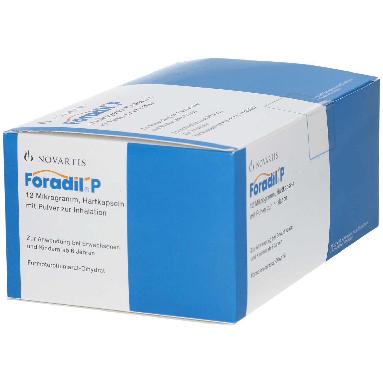 Foradil P + 3 Inhalatoren Hartkaps.m.Plv.z.Inhal. 3x60 St Hartkapseln mit Pulver zur Inhalation