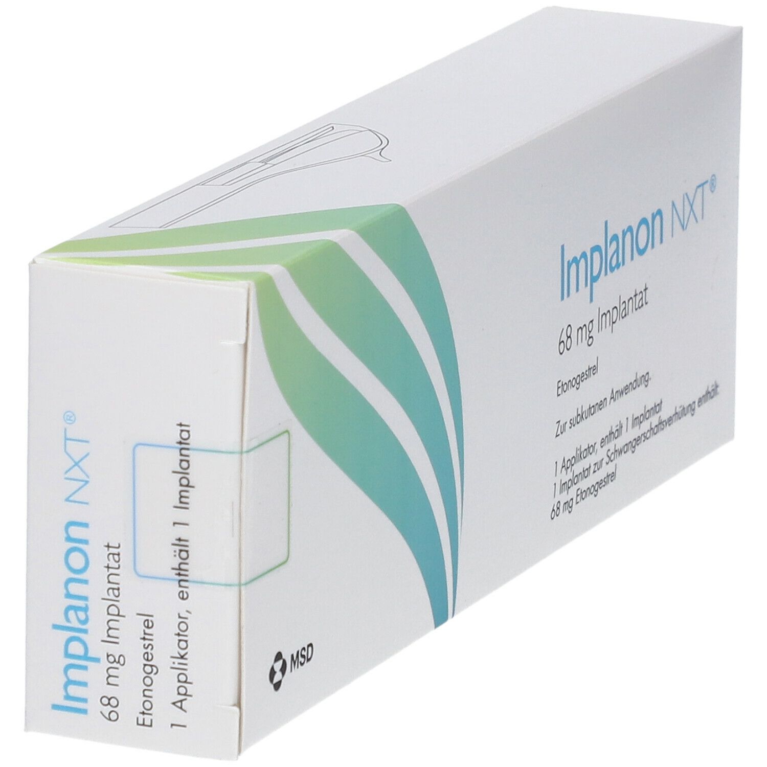 Implanon NXT 68mg Implantat z.subkutanen Anwendung 1 St