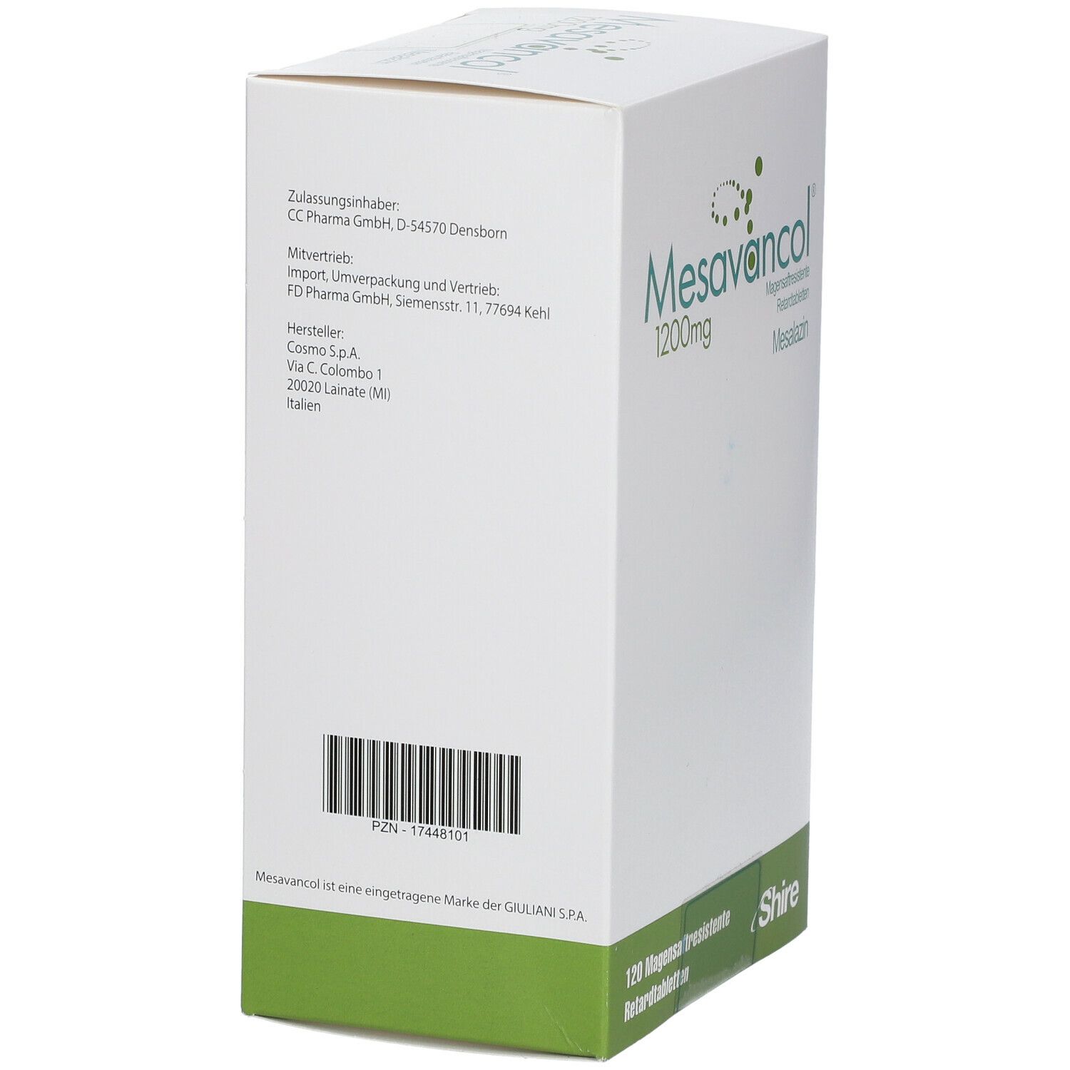Mesavancol® 1200 mg