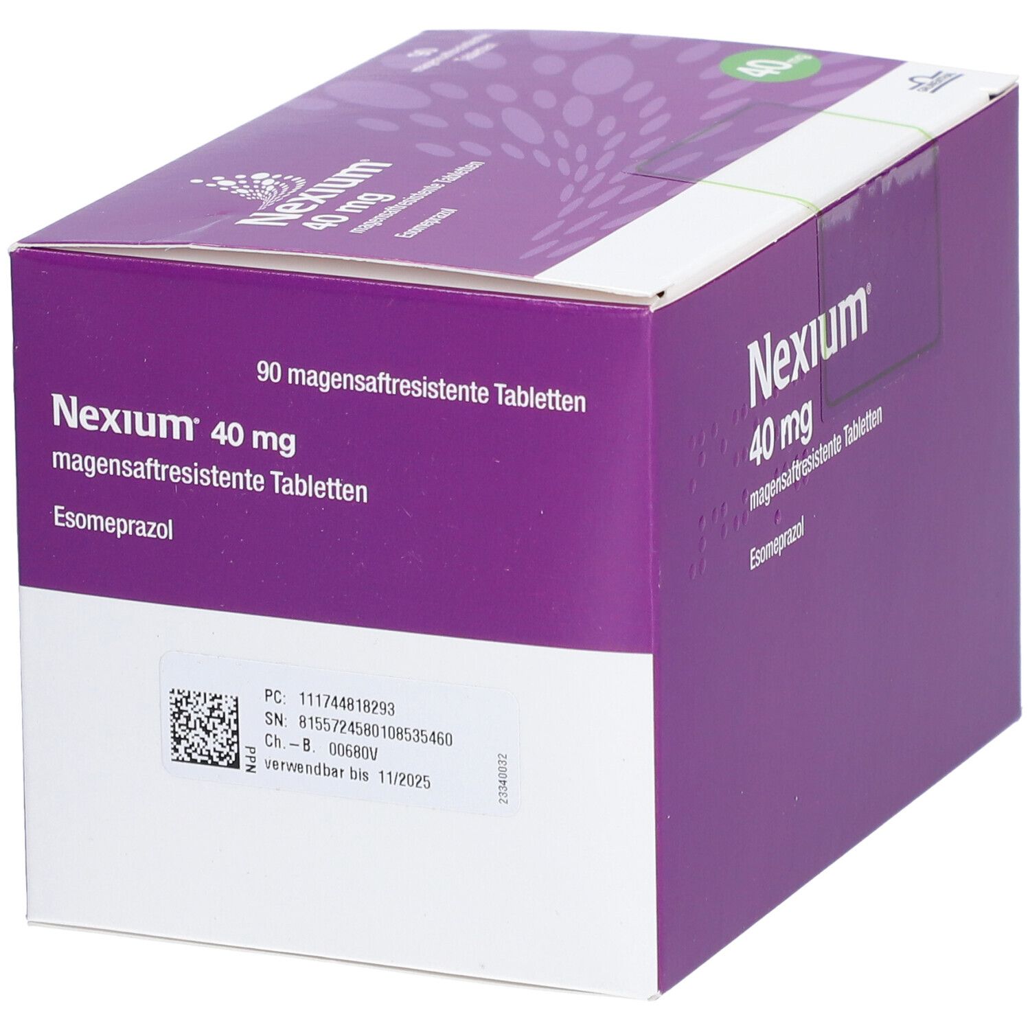 NEXIUM 40 mg magensaftresistente Tabletten