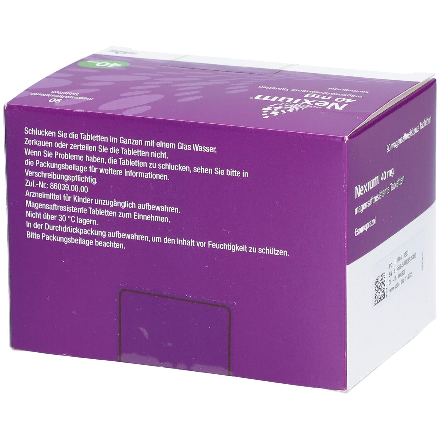 NEXIUM 40 mg magensaftresistente Tabletten
