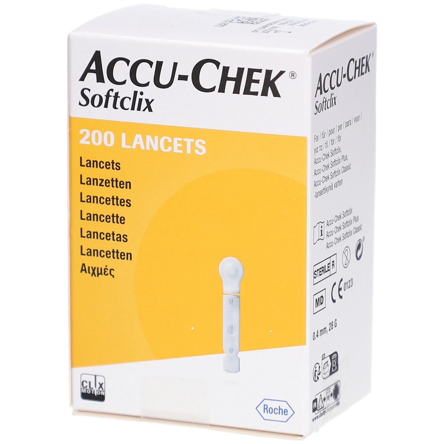 Accu-Chek® Softclix Lanzetten 0,4 mm, 28 G