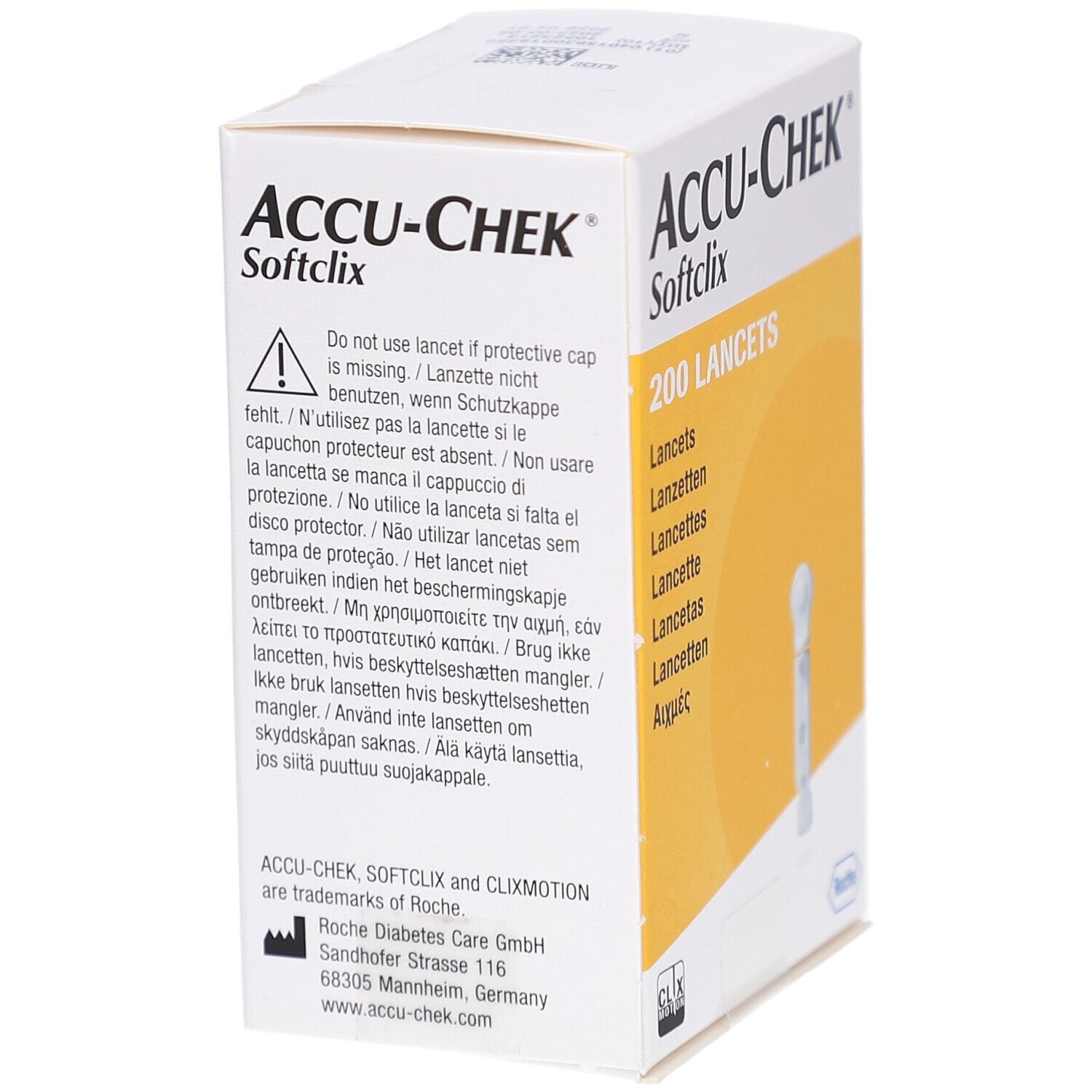 Accu-Chek® Softclix Lanzetten 0,4 mm, 28 G