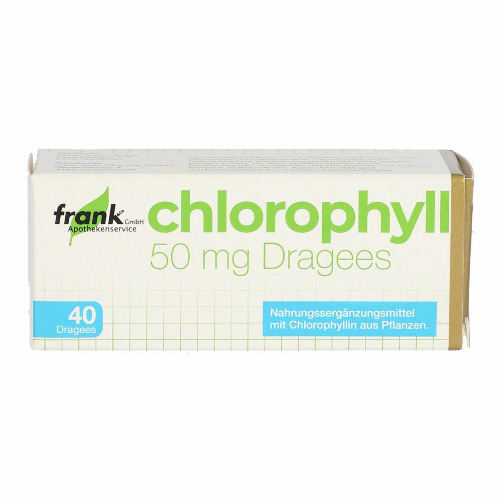 chlorophyll 50 mg Dragees