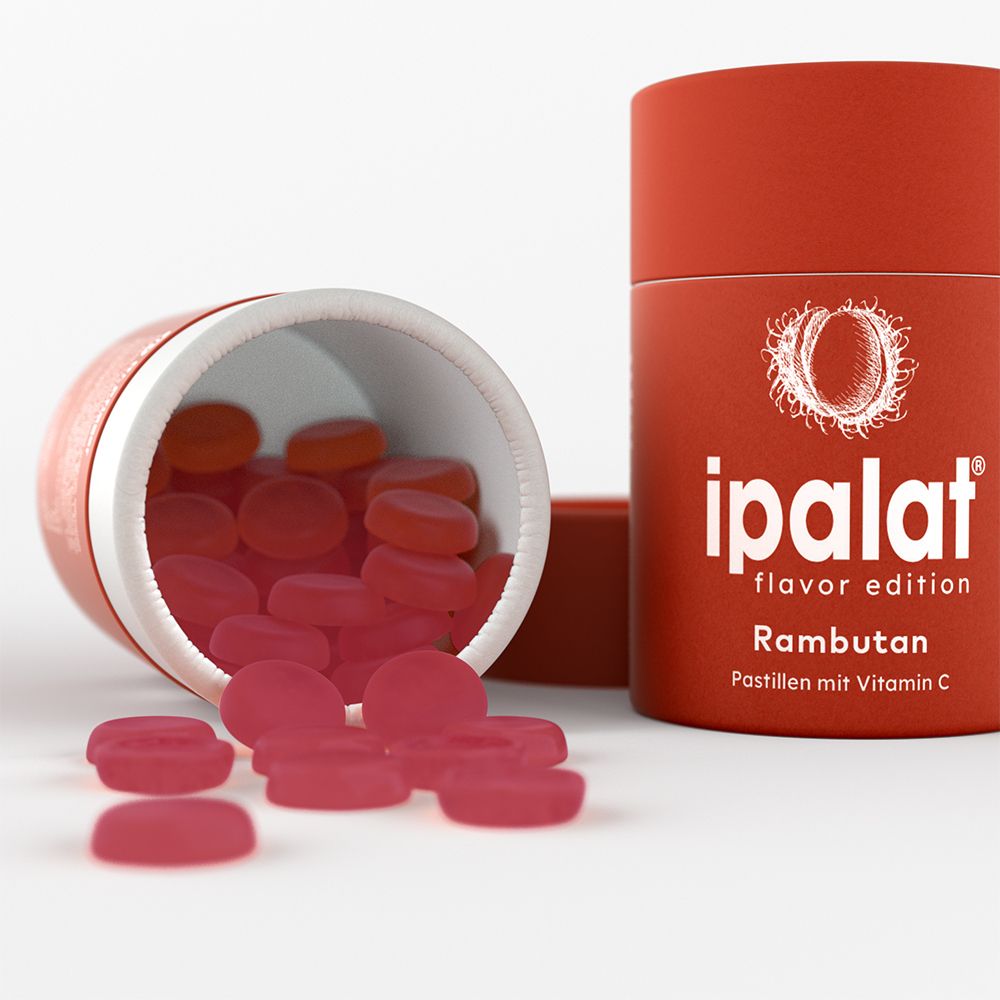 ipalat® flavor edition Rambutan Pastillen