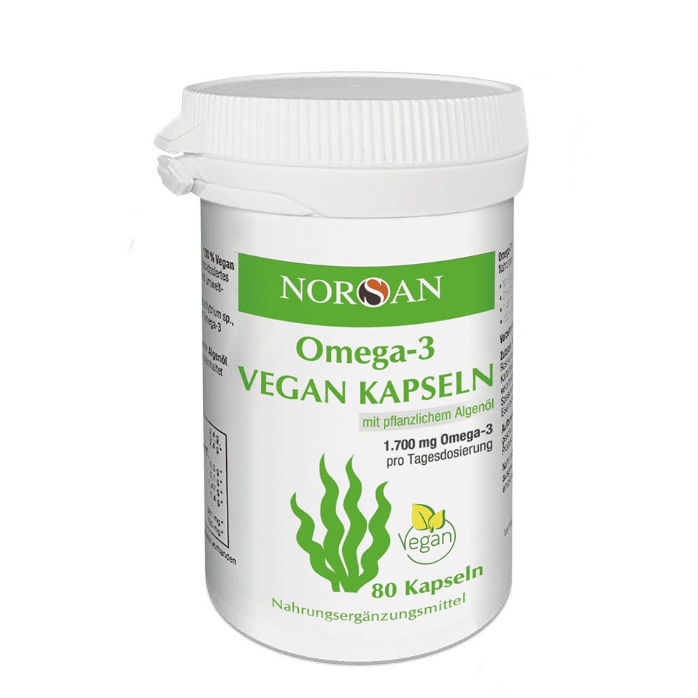 NORSAN Omega-3 Vegan Algenöl Kapseln