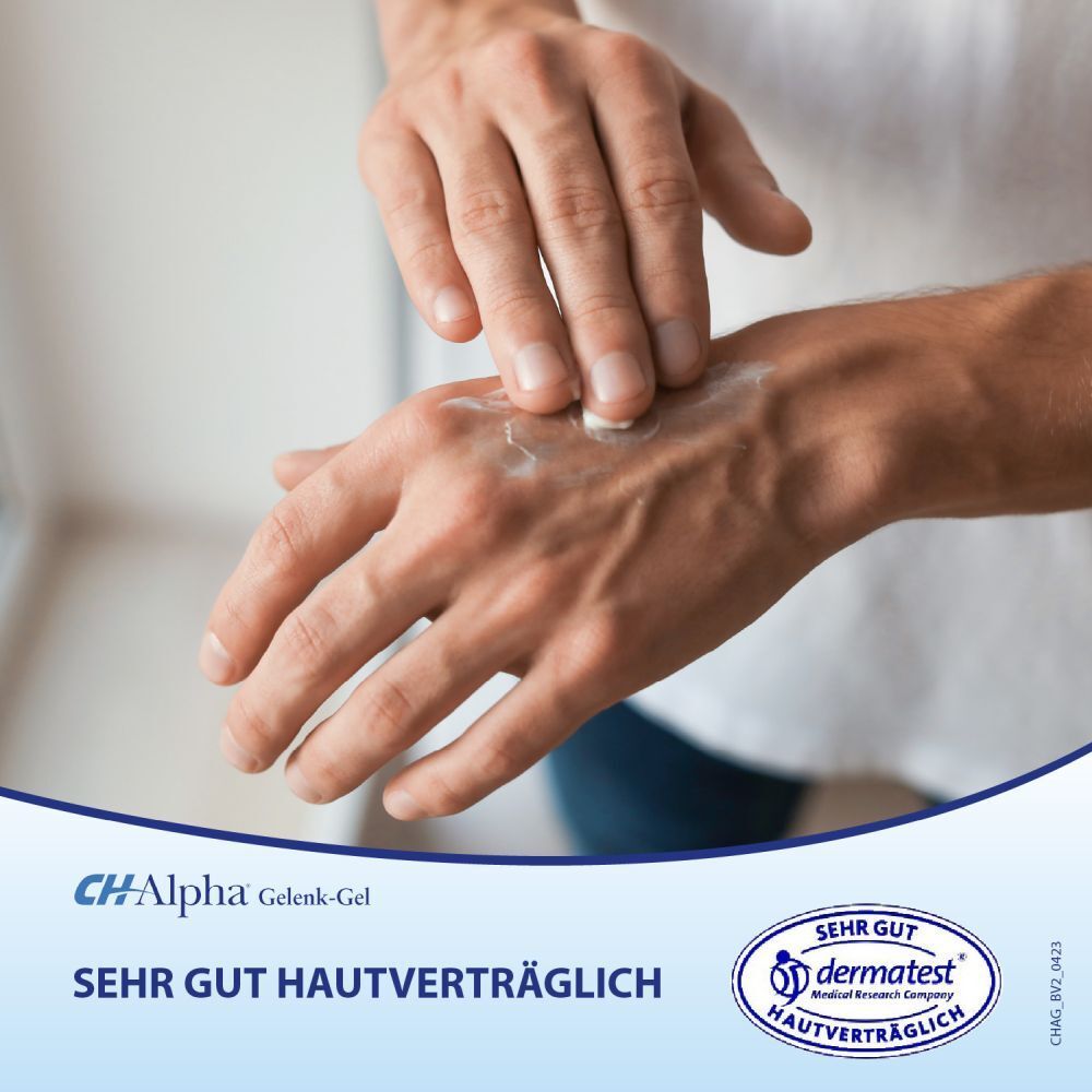 Hände tragen Creme auf. Text: Sehr gut hautverträglich. Dermatest-Siegel.