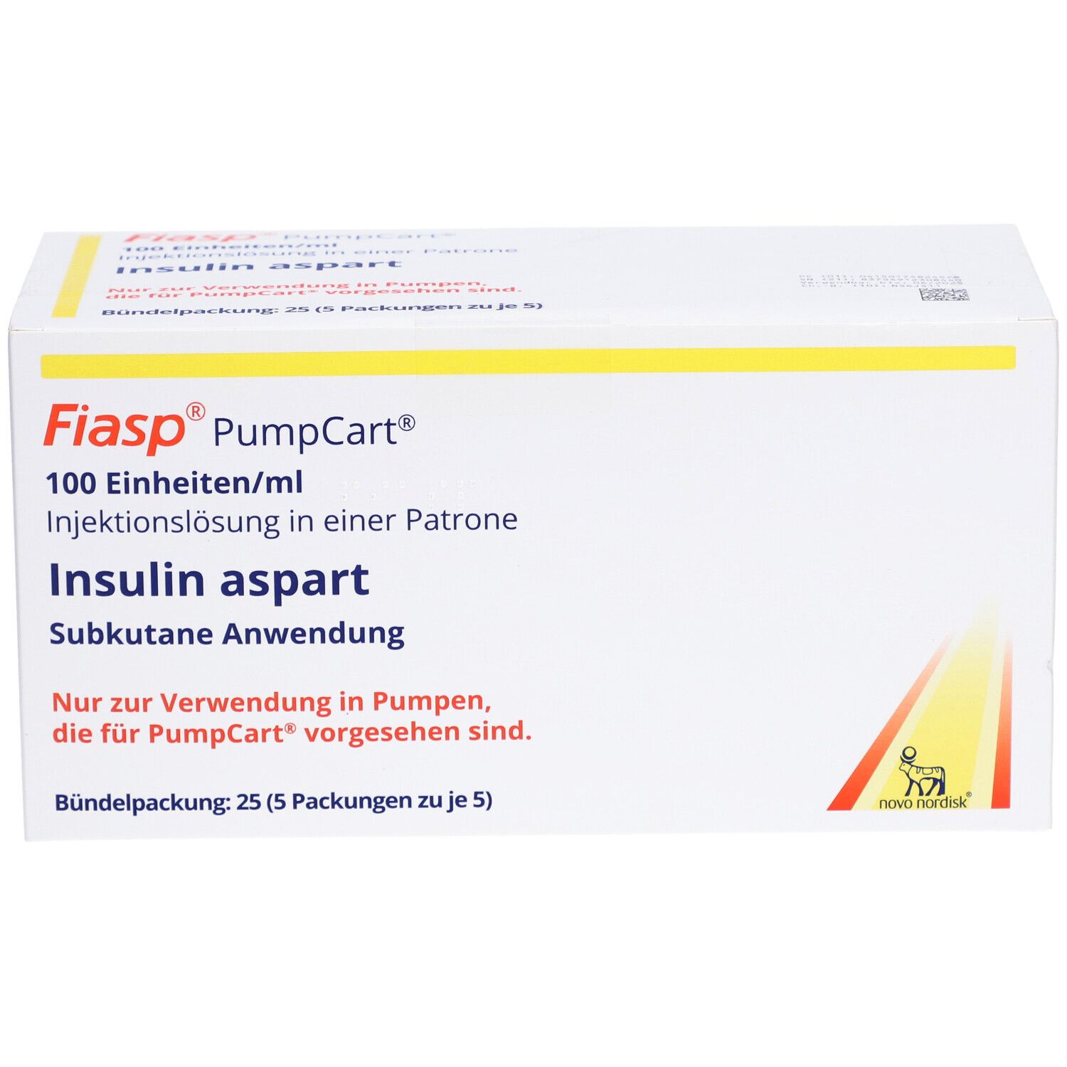 Fiasp E Ml Pumpcart Inj Lsg In Einer Patrone X X Ml Mit Dem E Rezept Kaufen Shop Apotheke