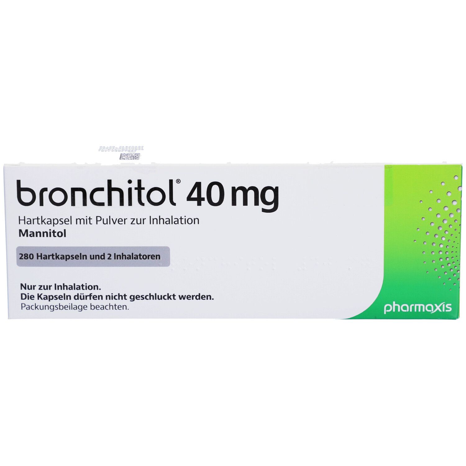 BRONCHITOL 40 mg Hkp.m.Plv.z.Inh. & 2 Inhalatoren