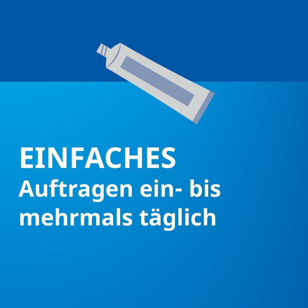 Einfaches Auftragen der Jod-Wundsalbe STADA ein- bis mehrmals täglich.