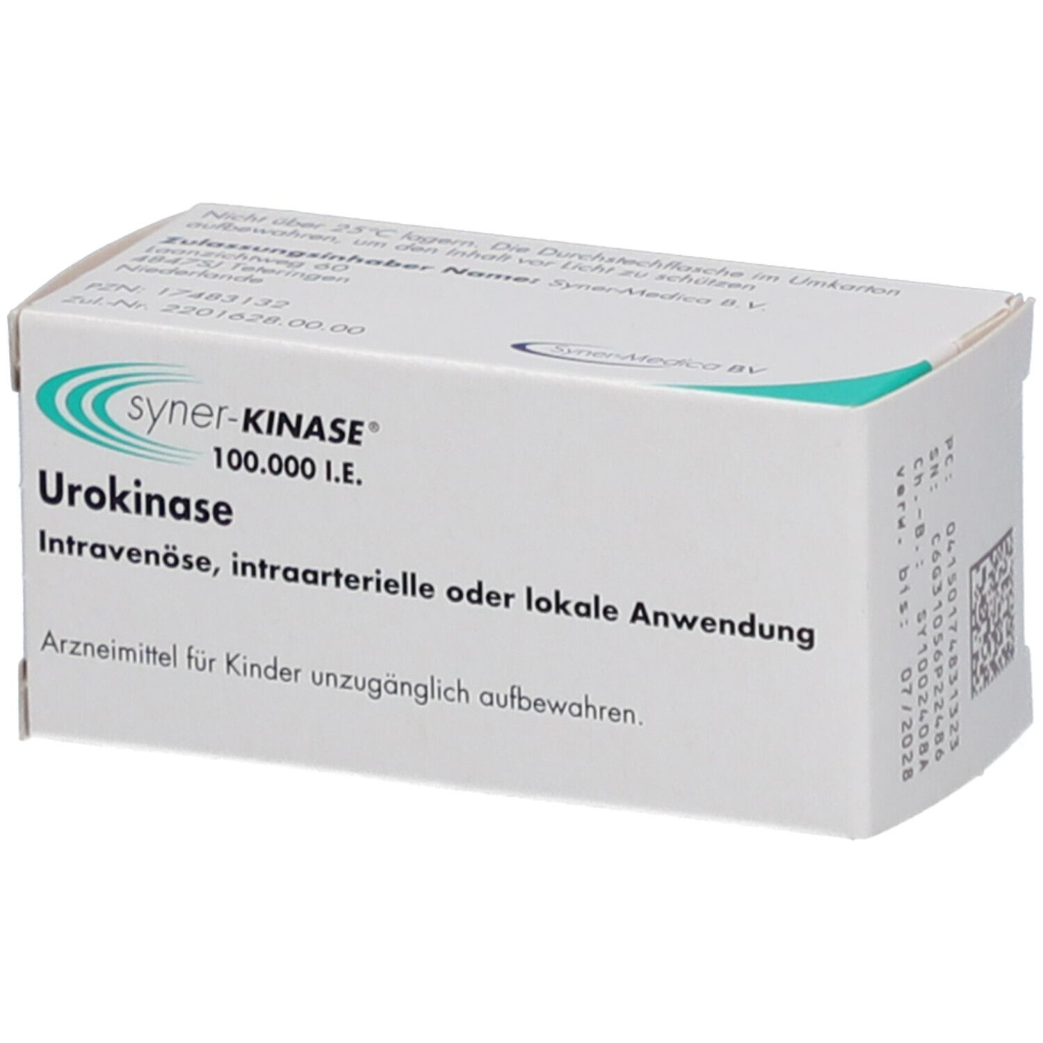 SYNER-KINASE 100.000 I.E. Plv.z.H.e.Inj.-/Inf.-L.