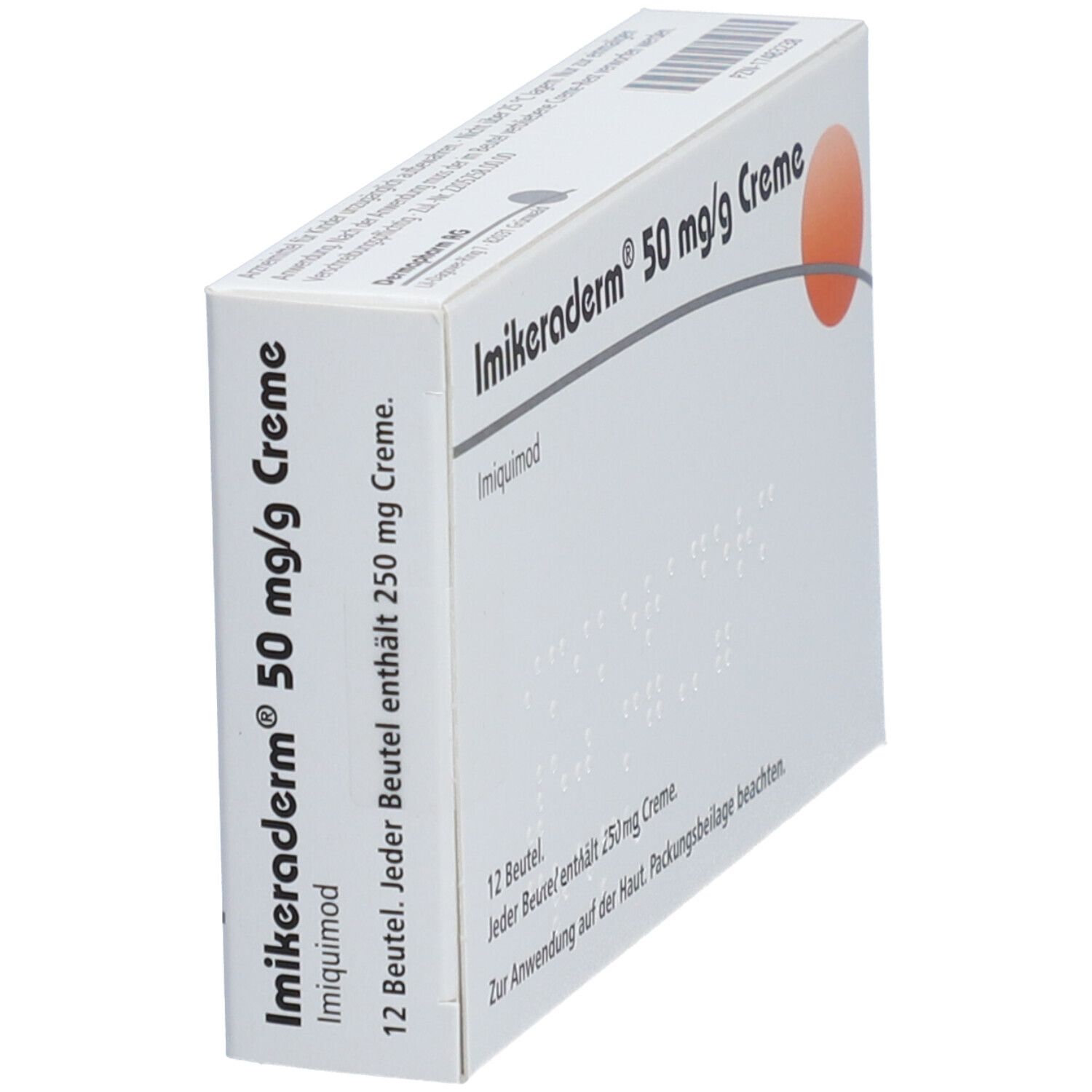 IMIKERADERM 50 mg/g Creme im Beutel