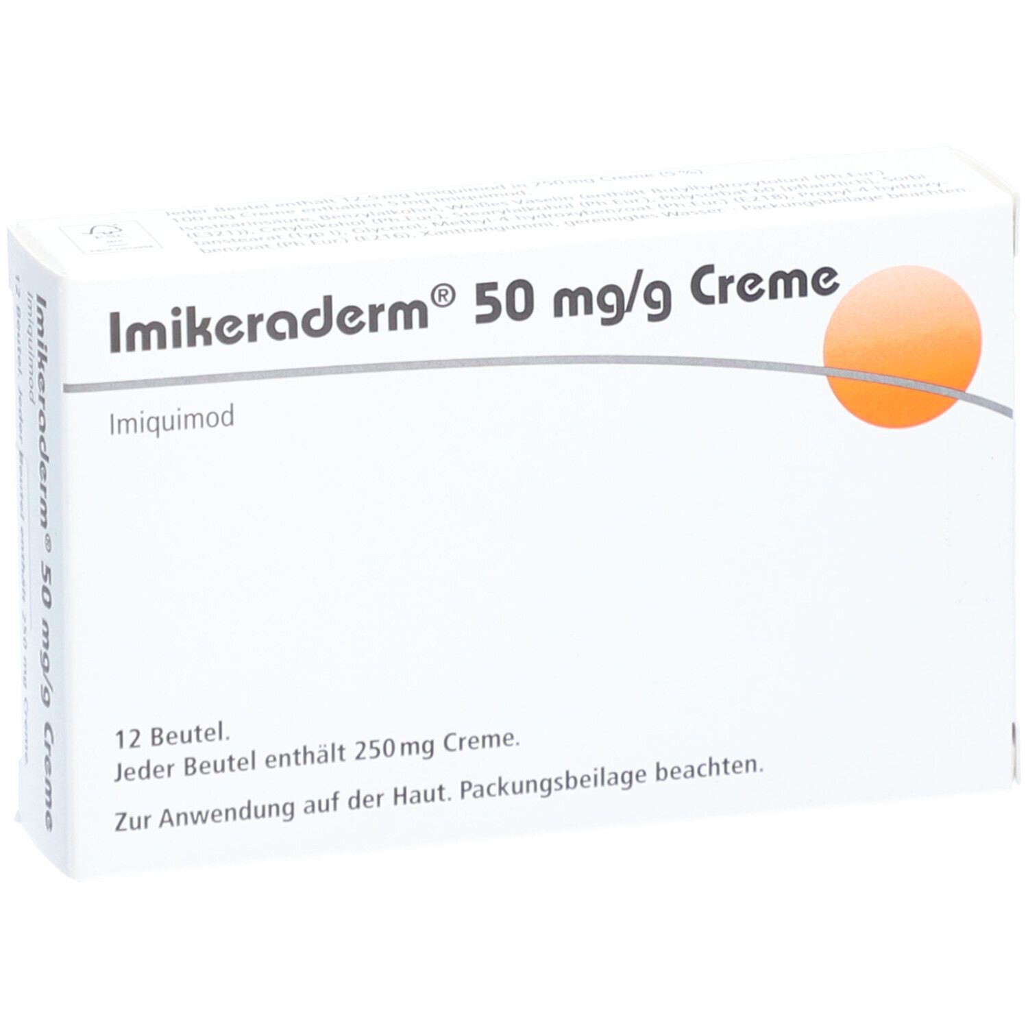 IMIKERADERM 50 mg/g Creme im Beutel