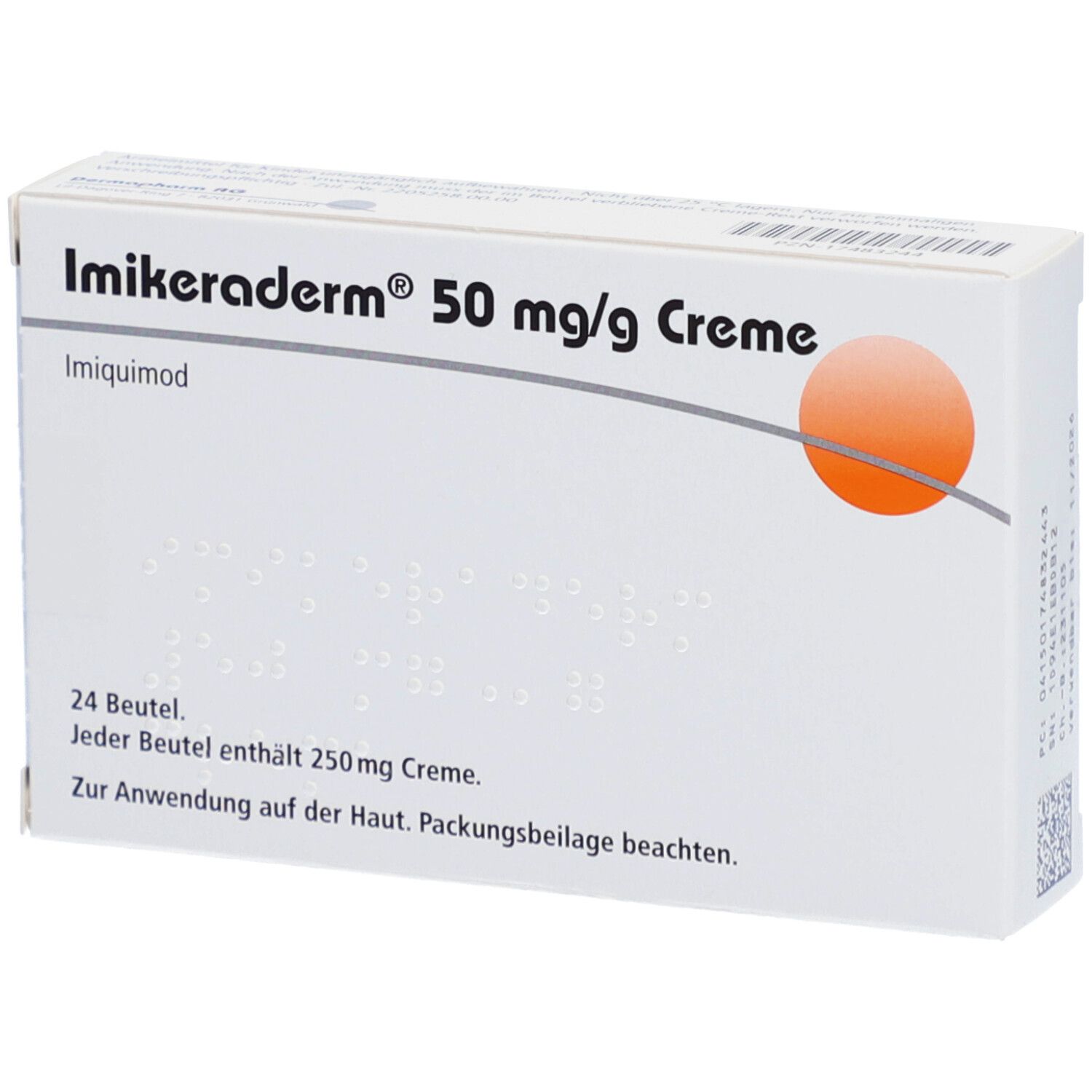 IMIKERADERM 50 mg/g Creme im Beutel